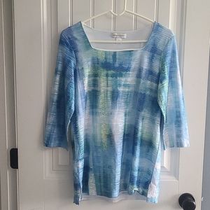 Christopher & Banks 2/3 sleeved blouse